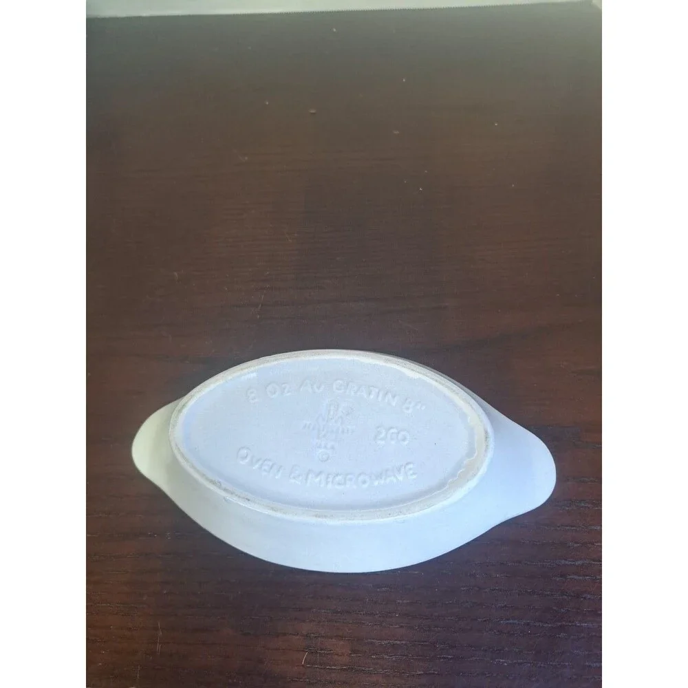Vintage Pfalzgraff Yorktowne Stoneware Augratin Dish 8oz Capacity 8inch